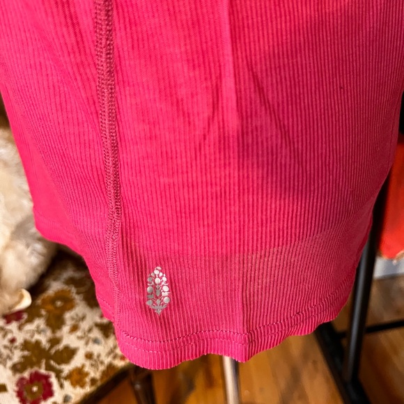 NWOT Free People Small Tank Top Ribbed, washed once and never worn! - Picture 4 of 4